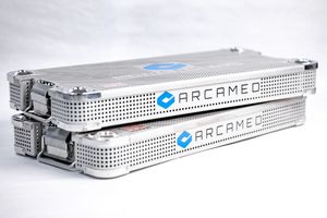Weight-Reduced Aluminum Medical Cases and Trays from Arcamed