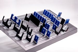 Integrated bracket Options: Silicone, Nylon-Coated Sheet-Metal, Silicone Wrapped in Nylon-Coated Sheet-Metal