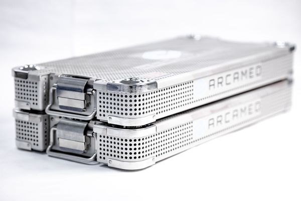 Stackable Stainless Medical Case & Tray