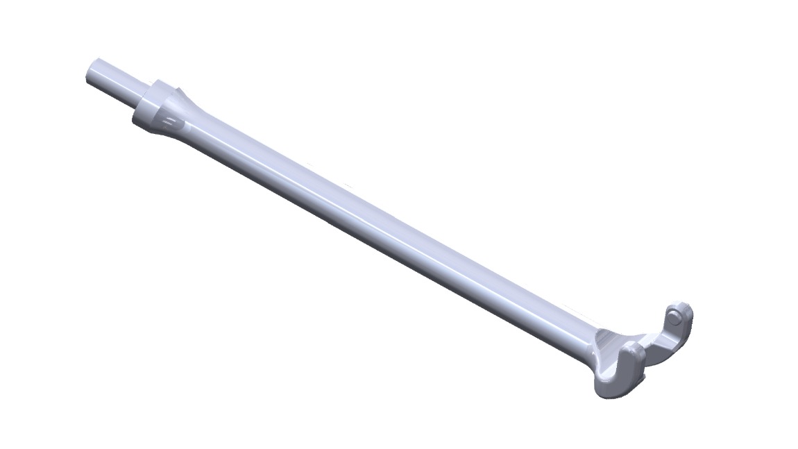 Reduction Fork CAD Image